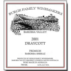 Burge Family Draycott Vineyard The Grateful Reserve Shiraz 1999 Front Label