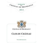 Chateau de Meursault Meursault du Chateau 2014 Front Label