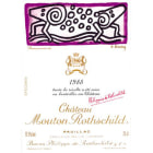 Chateau Mouton Rothschild (5 Liter Bottle) 1988 Front Label