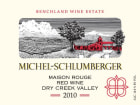 Michel-Schlumberger Maison Rouge 2010 Front Label