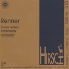 Weingut Hirsch Kammerner Renner Erste OTW Lage Gruner Veltliner 2015 Front Label