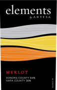 Elements by Artesa Merlot 2012 Front Label