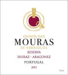 Mouras de Arraiolo  Reserva Syrah-Aragonez 2011 Front Label