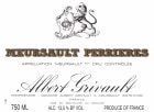 Albert Grivault Meursault Perrieres Premier Cru 2010 Front Label