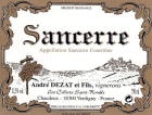 Andre Dezat & Fils Sancerre Rouge 2014 Front Label