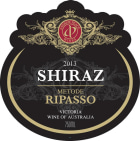 Andrew Peace Wines Victoria Metode Ripasso Shiraz 2013 Front Label
