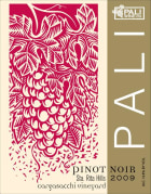 Pali Wine Co Cargasacchi Vineyard Pinot Noir 2009 Front Label