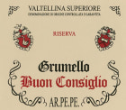 Ar. Pe. Pe. Valtellina Superiore Grumello Buon Consiglio Riserva 2001 Front Label