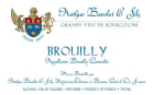 Arthur Barolet & Fils Brouilly 2013 Front Label