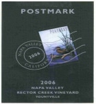 Paraduxx Postmark Rector Creek Vineyard Red 2006 Front Label