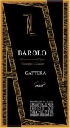 Az. Agr. Alessandro Veglio Barolo Gattera 2008 Front Label