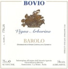 Azienda Agricola Bovio Gianfranco Barolo Vigna Arborina 2008 Front Label