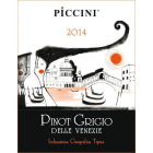 Piccini Pinot Grigio 2016 Front Label