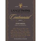 LangeTwins Lewis Vineyard Centennial Zinfandel 2011 Front Label