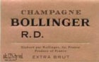 Bollinger R.D. Extra Brut 1985 Front Label