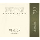 Boundary Breaks No. 239 Dry Riesling 2016 Front Label