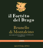 Azienda Agricola Il Forteto del Drago Brunello di Montalcino 2004 Front Label