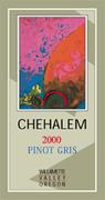 Chehalem Pinot Gris 1999 Front Label