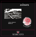 Azienda Agricola Marcato Colli Berici Asinara Merlot 2014 Front Label