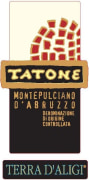 Terra d'Aligi Montepulciano d'Abruzzo Tatone 2012 Front Label