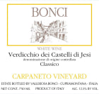 Bonci Verdicchio dei Castelli di Jesi Viatorre 2020 Front Label