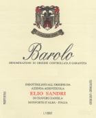 Azienda Agriviviticola Elio Sandri Barolo Cascina Disa 2009 Front Label