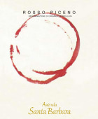 Azienda Santa Barbara Rosso Piceno 2013 Front Label