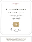 Pulido Walker Melanson Vineyard Cabernet Sauvignon 2011 Front Label