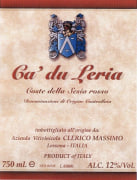 Massimo Clerico Coste della Sesia Ca' du Leria Rosso 2009 Front Label