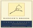 Badger's Brook Vineyard Chardonnay 2003 Front Label