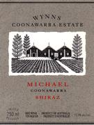Wynns Coonawarra Estate Shiraz Michael 1996 Front Label