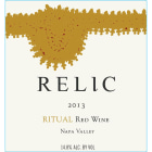 Relic Wine Cellars Ritual 2013 Front Label