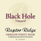 Raptor Ridge Black Hole Vineyard Pinot Noir 2013 Front Label