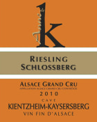 Bestheim & Chateaux Cave Kientzheim-Kaysersberg 'Anne de K' Riesling Schlossberg 2010 Front Label