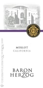 Baron Herzog Merlot (OU Kosher) 2015 Front Label