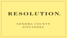 Branham Estate Wines Resolution Zinfandel 2014 Front Label