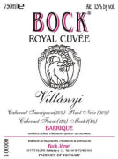 Bock Villany Royal Cuvee 2002 Front Label