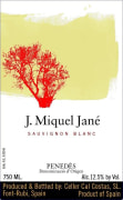 Bodega J. Miquel Jane Sauvignon Blanc 2014 Front Label