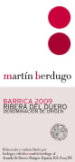 Bodega y Vinedos Martin Berdugo Barrica 2009 Front Label