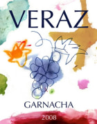 Bodegas Aletta Veraz Garnacha 2008 Front Label