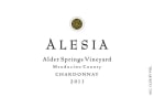 Rhys Alesia Alder Springs Vineyard Chardonnay 2011 Front Label