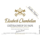 Domaine du Pere Caboche Elisabeth Chambellan Vieilles Vignes Chateauneuf-du-Pape 2015 Front Label