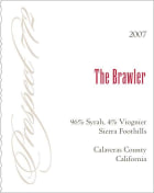 Prospect 772 The Brawler Syrah Viognier 2007  Front Label