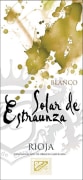 Estraunza Solar de Estraunza Blanco 2013 Front Label