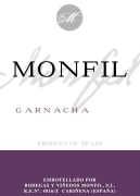 Bodegas Monfil Garnacha 2014 Front Label