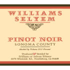 Williams Selyem Sonoma County Pinot Noir 2001 Front Label