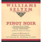 Williams Selyem Flax Vineyard Pinot Noir 2002 Front Label