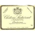 Chateau Suduiraut Sauternes (top shoulder fill) 1945 Front Label