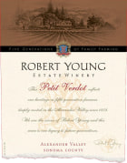 Robert Young Petit Verdot 2009 Front Label