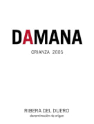 Bodegas Tabula Damana Crianza 2005 Front Label